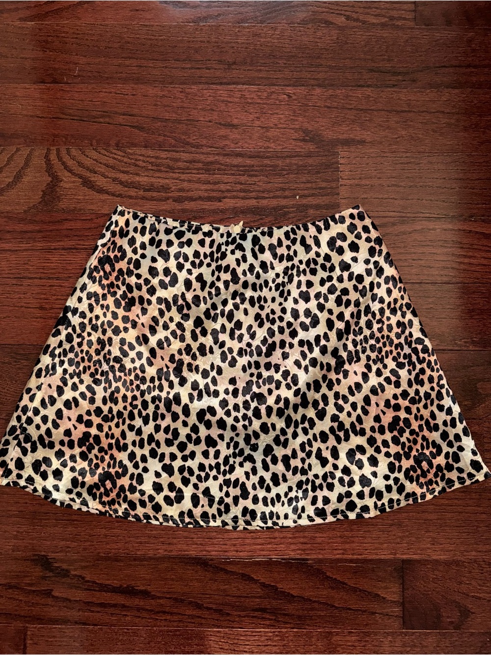 Princess Polly Leopard Print mini skirt size 4
